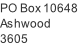PO Box 10648 Ashwood 3605